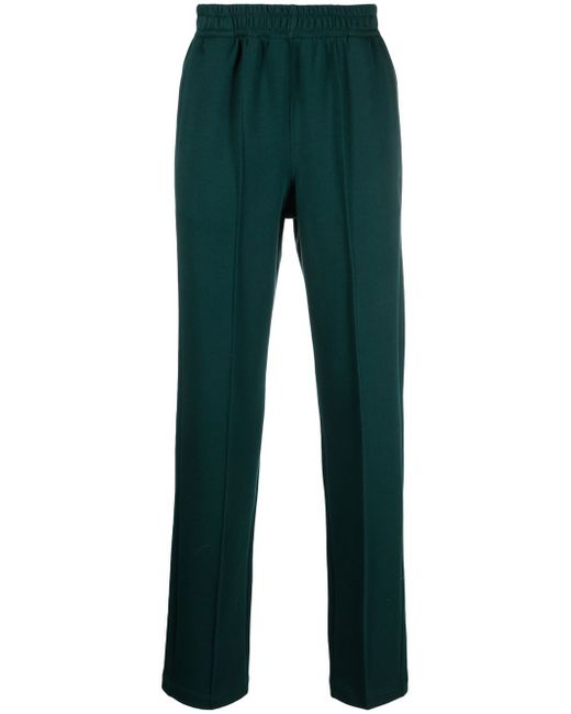 Styland elasticated-waistband straight trousers