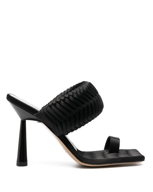 Giaborghini 115mm leather heeled sandals