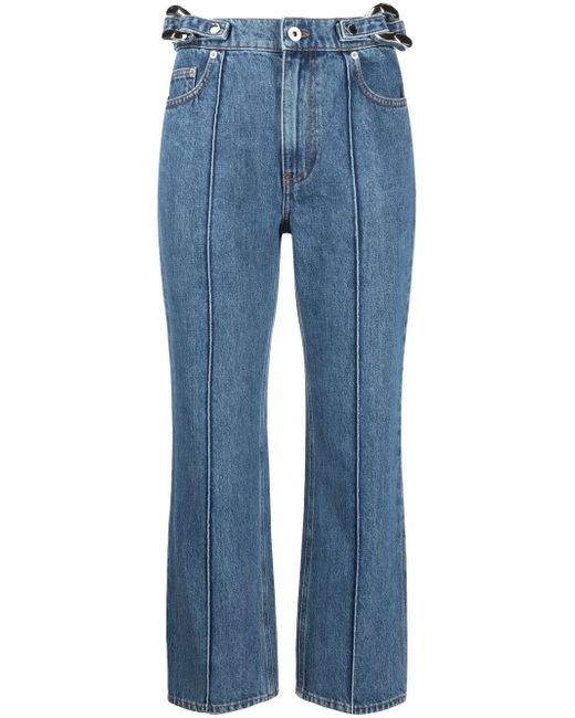 J.W.Anderson chain-detail straight-leg jeans