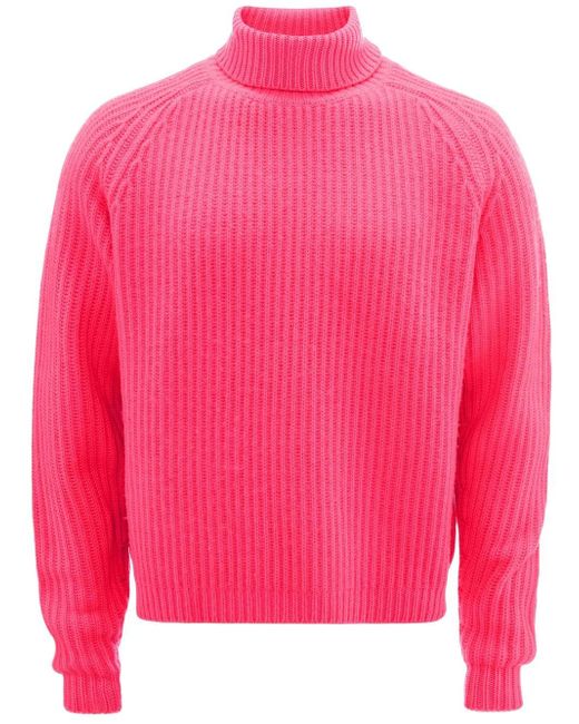 J.W.Anderson ribbed-knit high-neck jumper