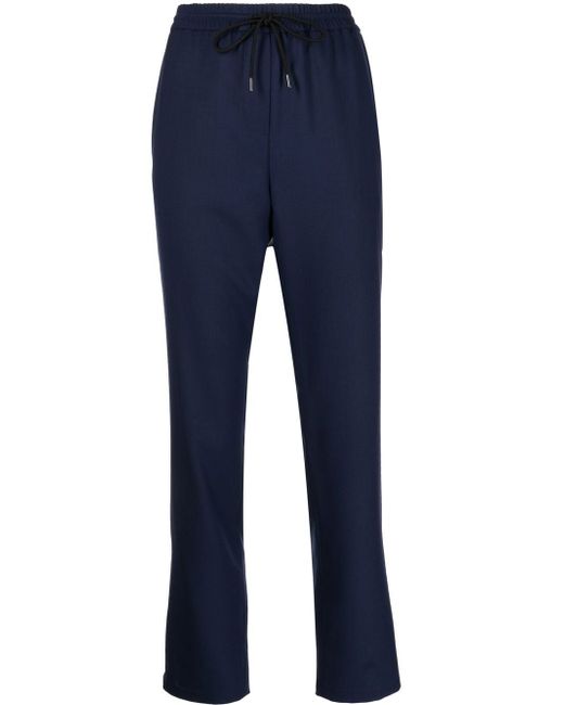 PS Paul Smith tapered drawstring wool trousers