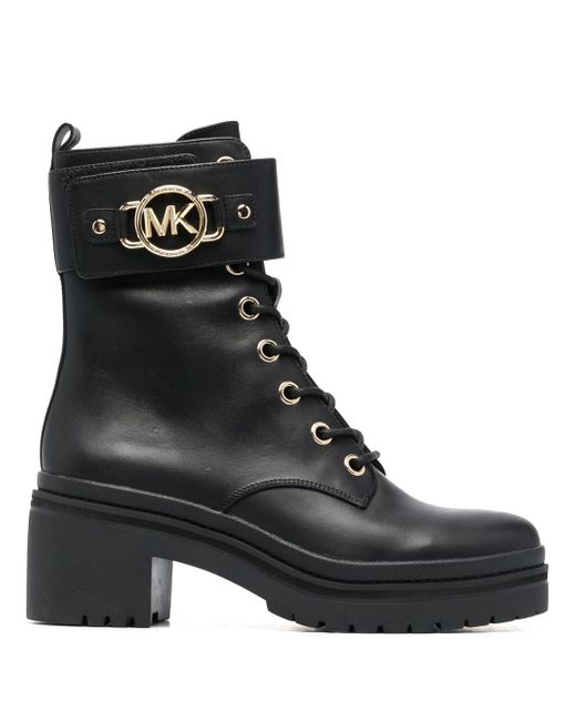 Michael Michael Kors Rory leather combat boots