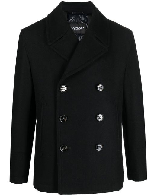 Dondup double-breasted fitted coat