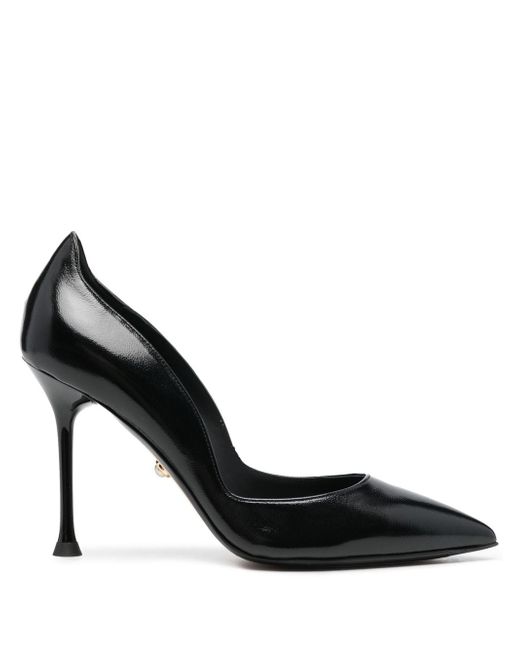 Alevì Pretty pointed leather pumps