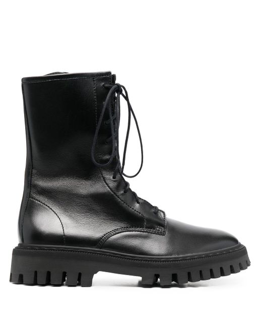 Iro lace-up leather boots