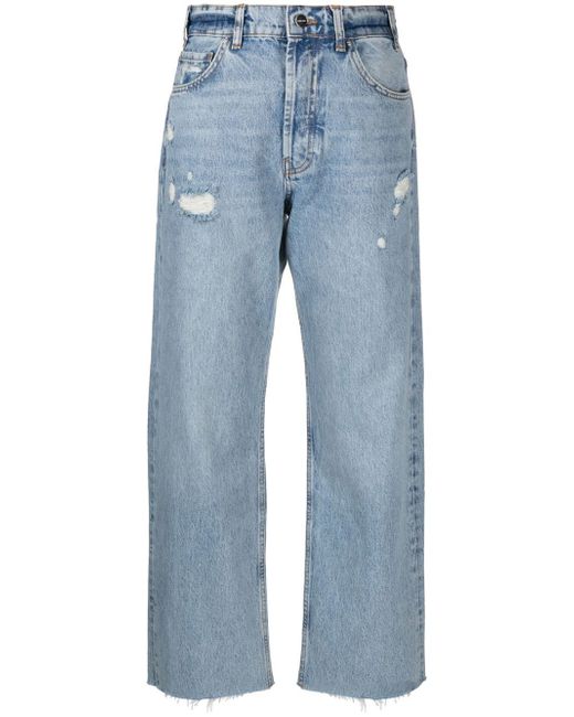 Anine Bing straight-leg denim jeans