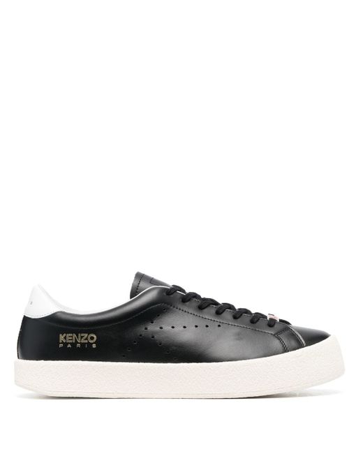 Kenzo Kenzoswing lace-up leather sneakers