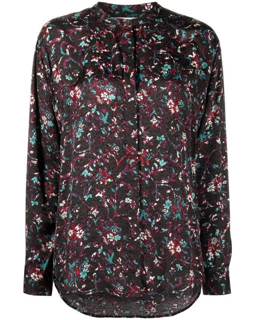 Isabel Marant Etoile Catchell floral-print blouse