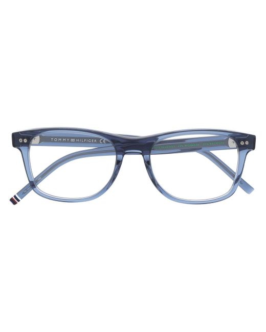 Tommy Hilfiger square-frame logo glasses