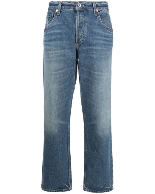 Citizens of Humanity high-rise straight-leg jeans