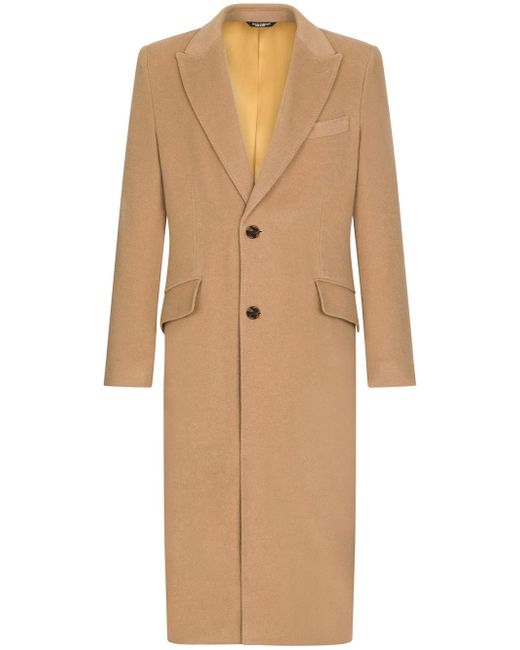 Dolce & Gabbana tailored single-breasted coat