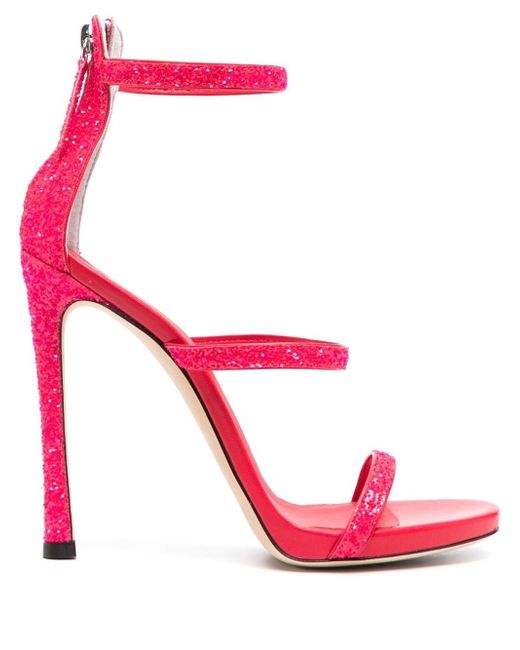 Giuseppe Zanotti Design Harmony glitter-detail heeled sandals