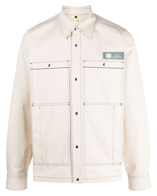 Oamc patch pocket shirt jacket