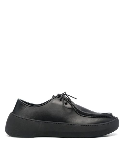 Hevo Murgese leather boat shoes