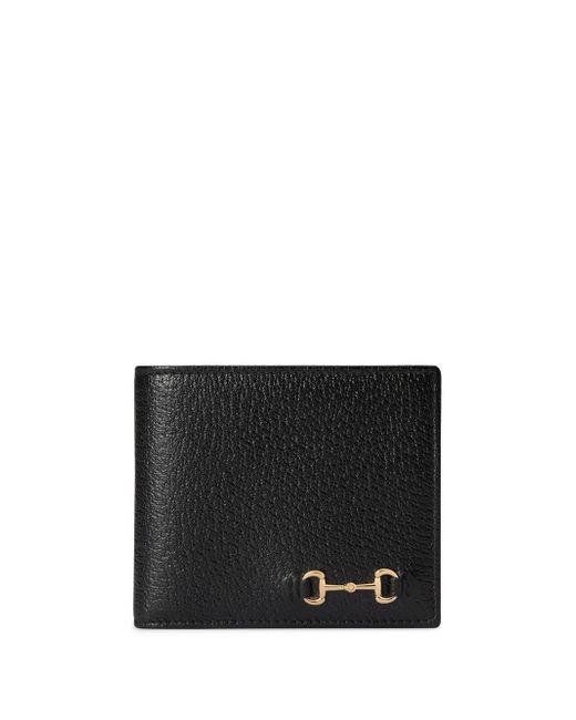 Gucci signature Horsebit-detail bi-fold wallet