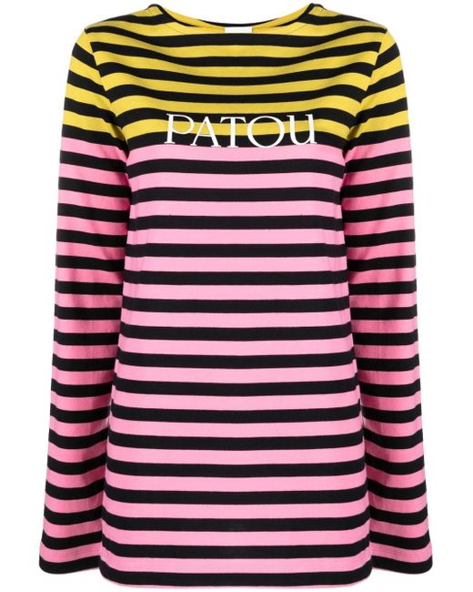 Patou striped long-sleeve T-shirt
