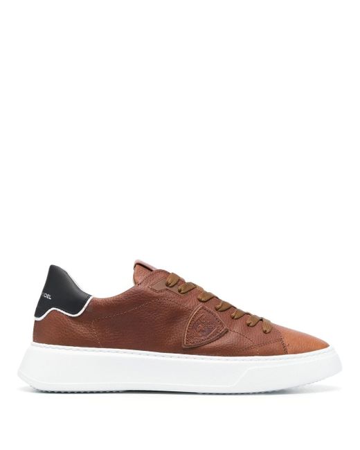 Philippe Model Temple West low-top leather sneakers