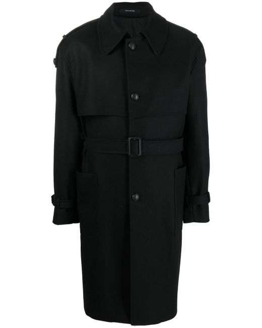 Tagliatore belted trench coat