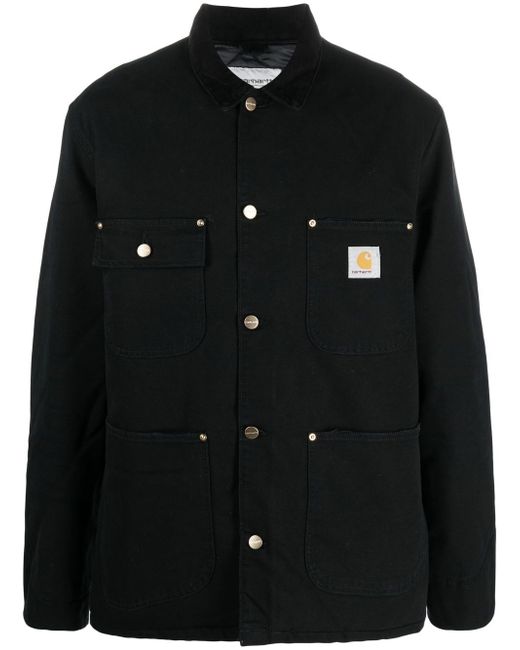 Carhartt Wip logo-patch shirt jacket