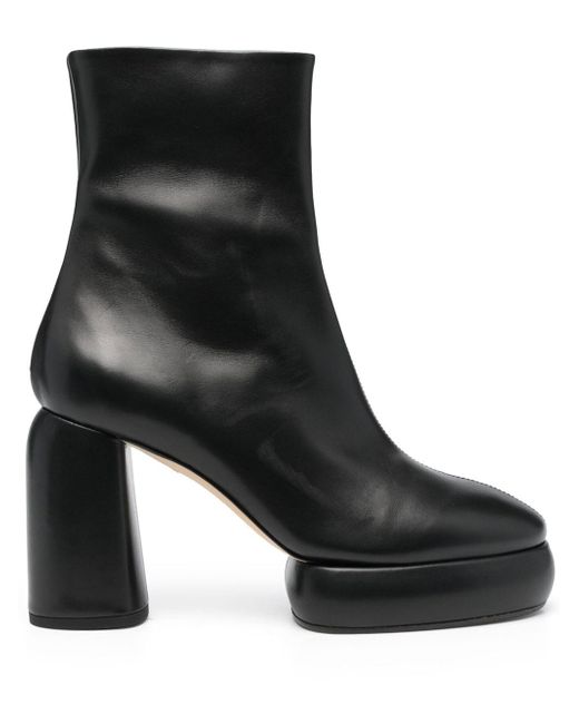 Aeyde high block-heel ankle boots