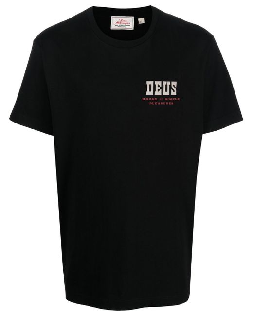 Deus Ex Machina logo-print short-sleeved T-shirt