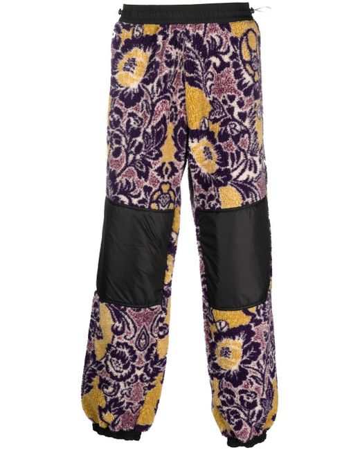 Aries floral-print track-pants