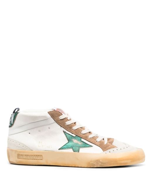 Golden Goose star-patch high-top sneakers