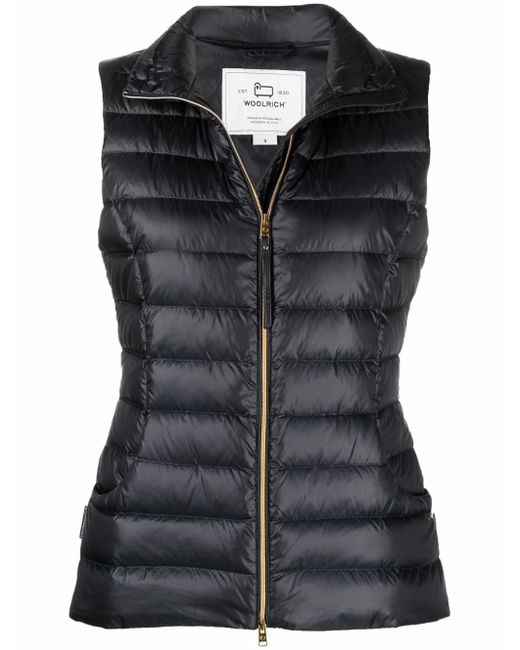 Woolrich Abbie quilted-finish gilet
