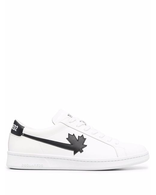 Dsquared2 logo-patch Boxer sneakers