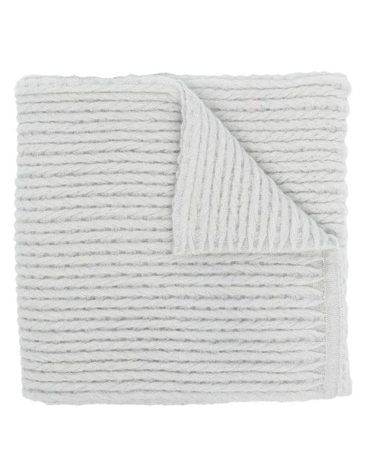 Nina Ricci chunky-knit design scarf