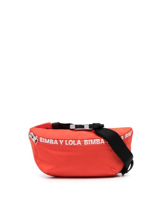 Bimba Y Lola logo-print belt bag