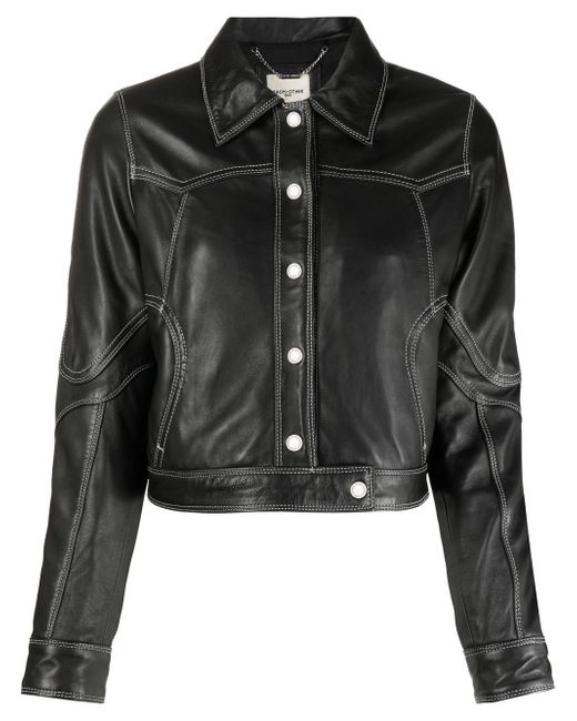 Each X Other button-up leather jacket