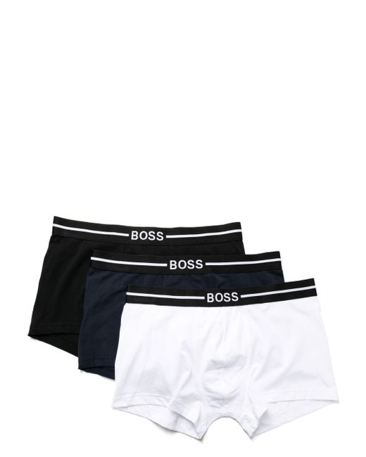 Hugo Boss waistband-logo boxer briefs