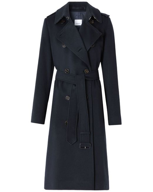 Burberry Kensington cashmere trench coat