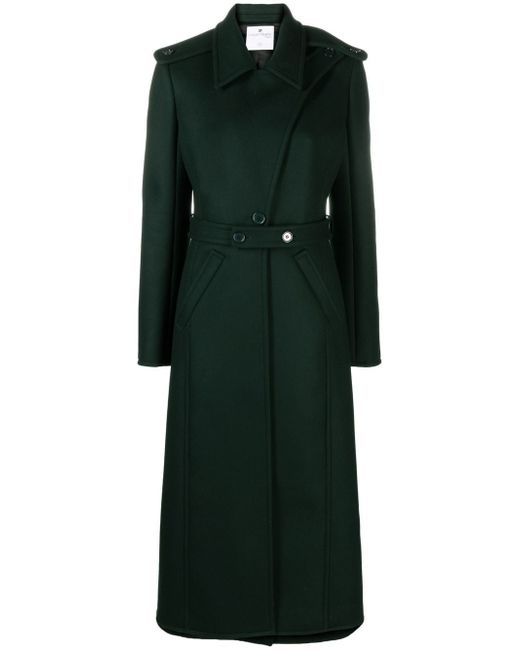 Courrèges notched-lapel single-breasted coat