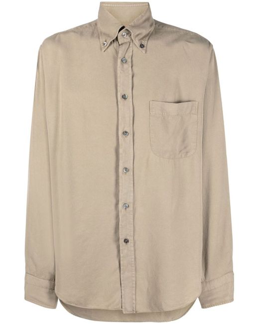 Tom Ford garment dyed button-down shirt