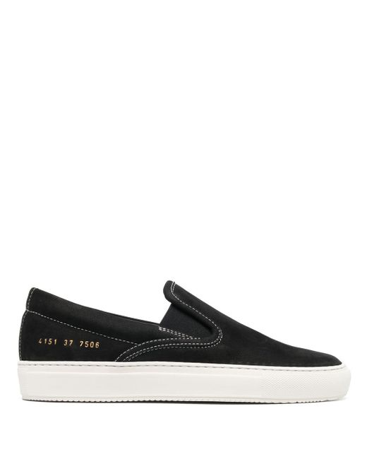 Common Projects Slip On contrast-stitch sneakers