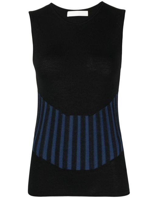 Dion Lee ribbed-detail knit top