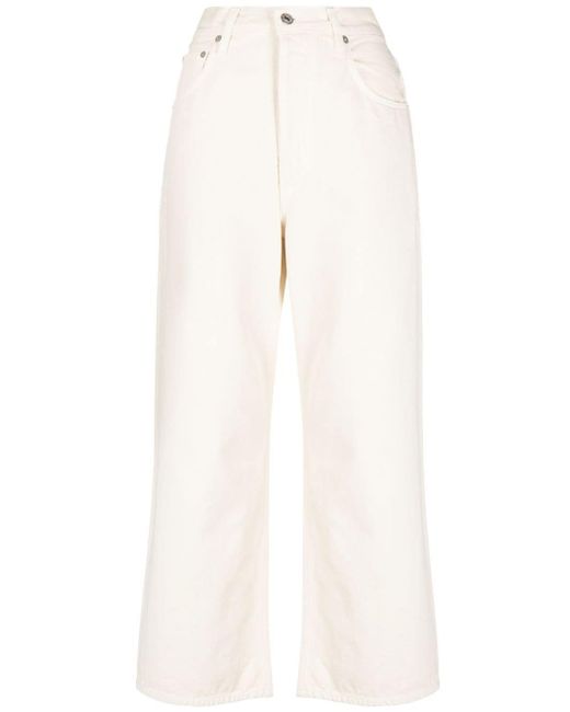 Citizens of Humanity Gaucho wide-leg cotton jeans