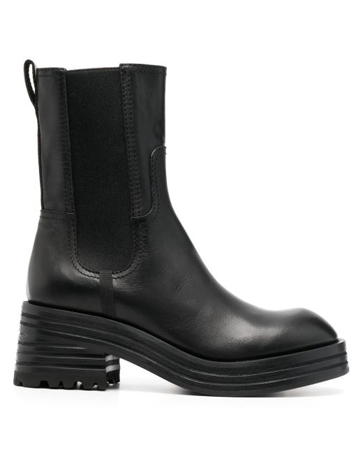 Premiata leather 70mm Chelsea boots