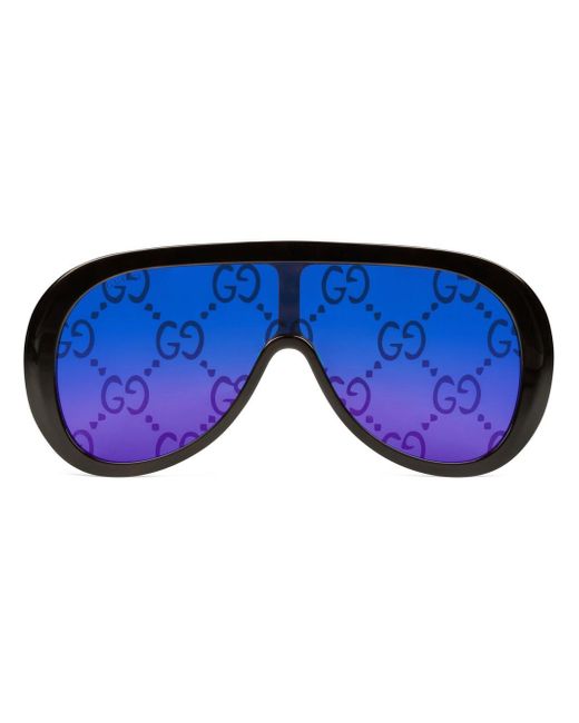 Gucci oversize mask sunglasses