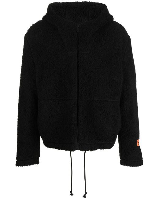 Heron Preston fleece hooded jacket