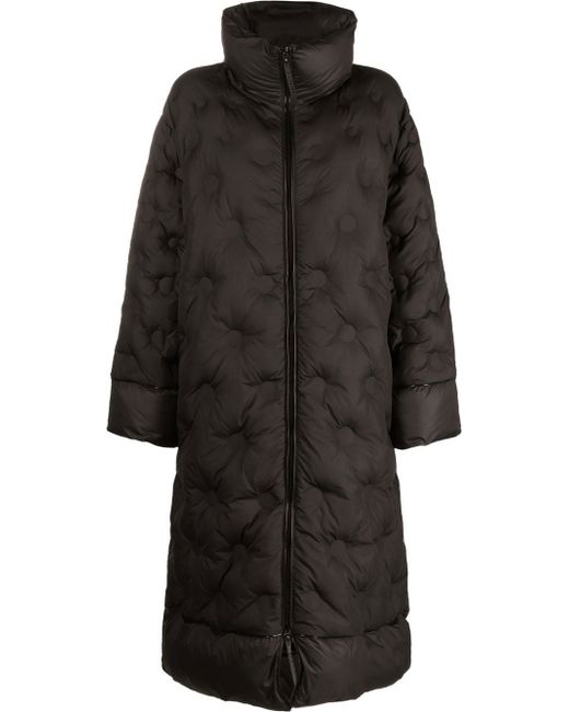 Emporio Armani mid-length padded coat
