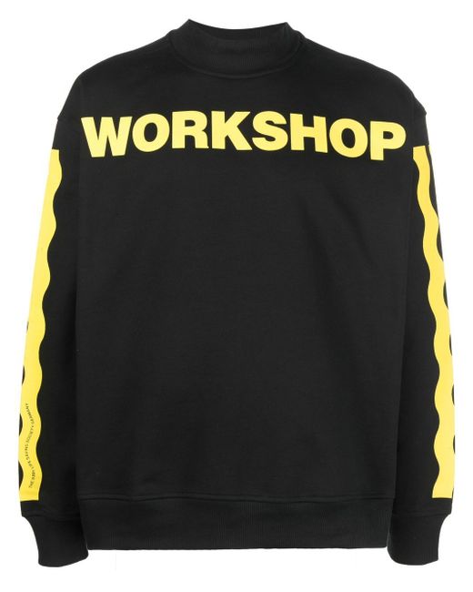 032C graphic-print long-sleeve sweatshirt