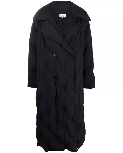 Maison Margiela padded mid-length coat