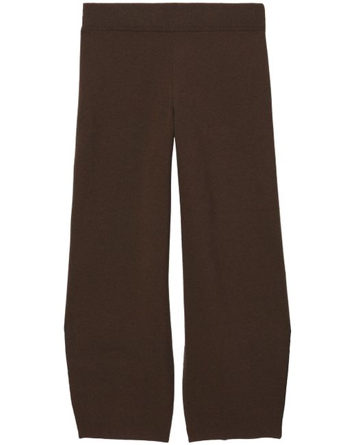 Proenza Schouler White Label straight-leg knitted trousers