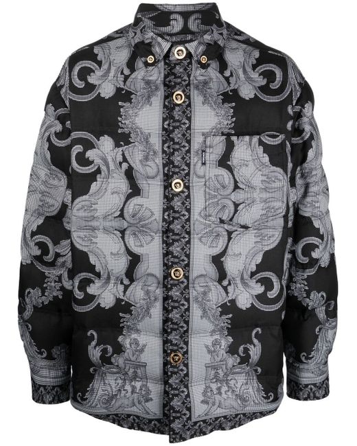 Versace Barocco print jacket