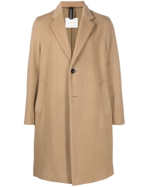 Mackintosh NEW STANLEY Beige Wool Cashmere Coat