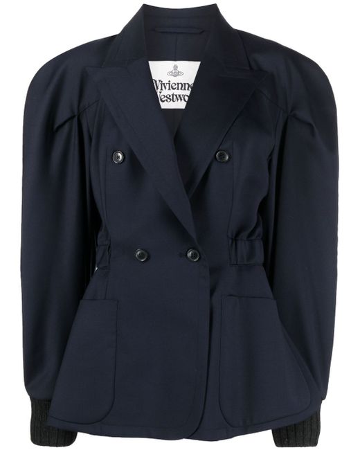 Vivienne Westwood puff-sleeve double-breasted blazer