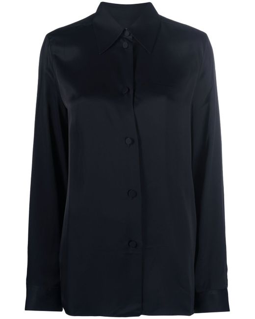Jil Sander classic collar buttoned blouse